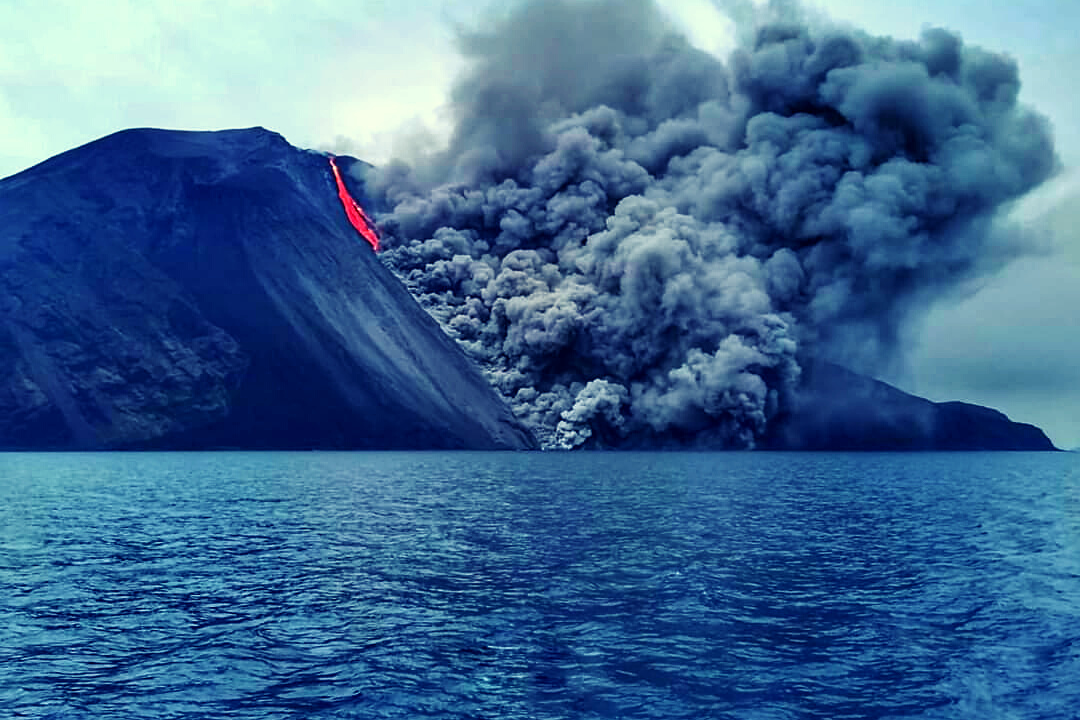 Stromboli eruption